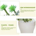 thumbnail image 5 of 2pcs simulation succulents bonsai artificial succulents potted creative small ornaments simulation plants, 5 of 5