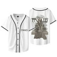 thumbnail image 1 of Jessica Baio 2025 Tour Dates Merch Veste de Baseball Tee Été Unisexe Col en V Manches Courtes T-Shirts, 1 of 6