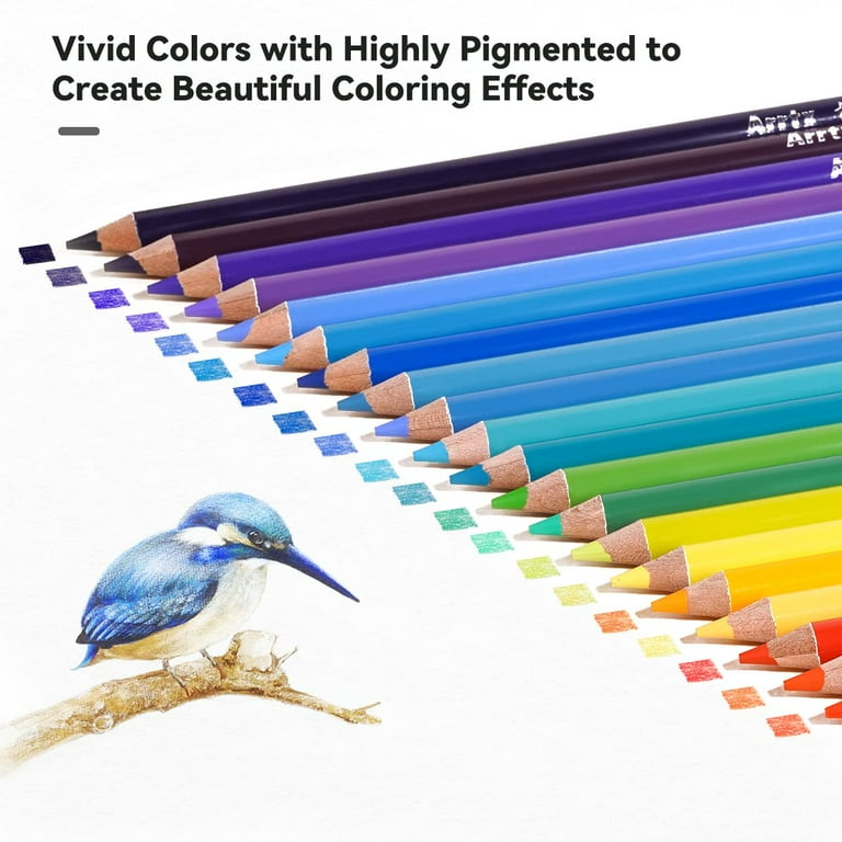 Arrtx Colored Pencils - umělecké pastelky - sada 126 ks