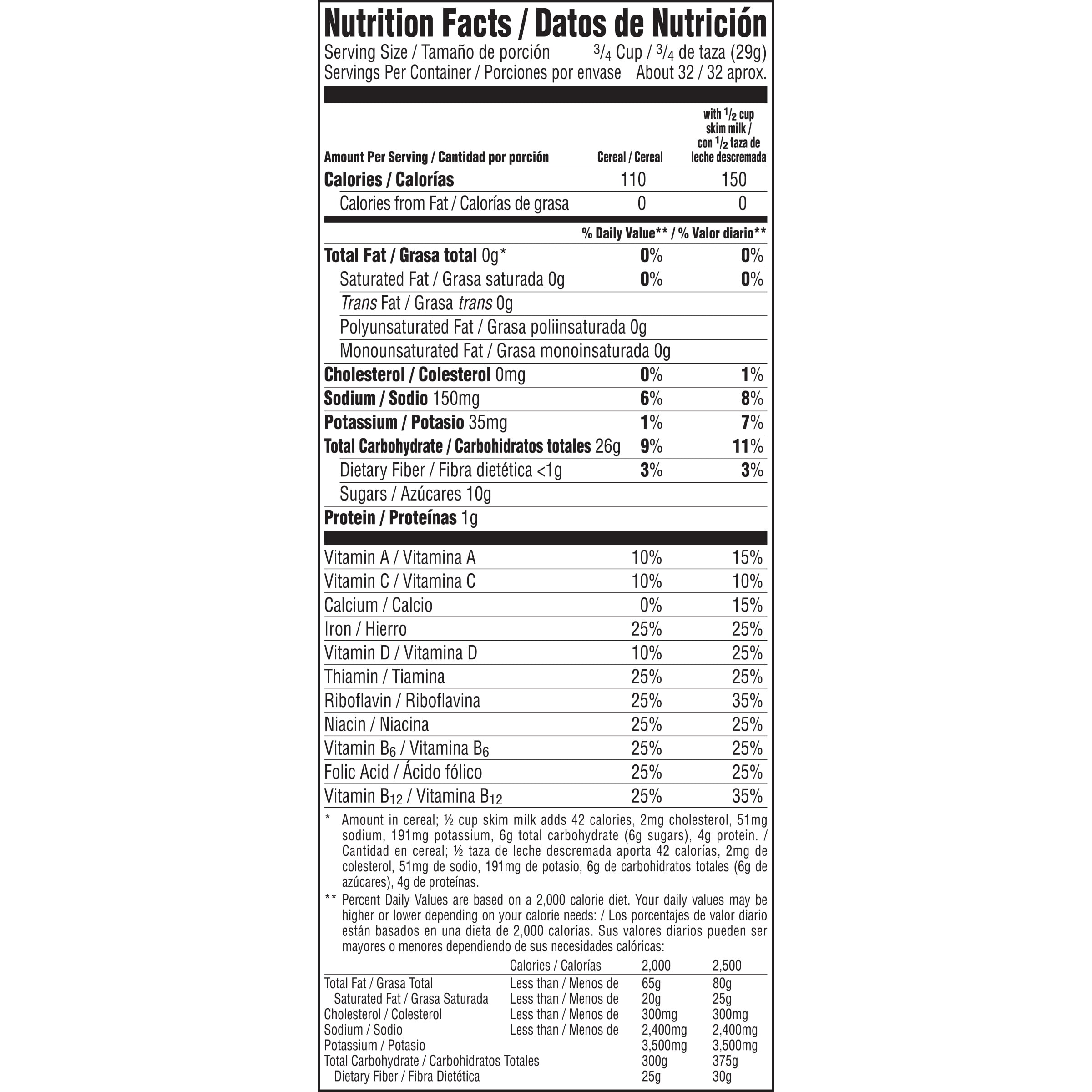 Frosted Flakes Nutrition Facts With Milk | Blog Dandk