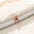 thumbnail image 4 of Inteprter Cómodas alfombras de ducha antideslizantes, lavables a máquina y fáciles de limpiar, que hacen que la alfombra sienta la piel Juegos de accesorios de baño Rosa 45X100cm, 4 of 6