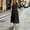 Black, variant on QUNYINEY Button Down Dresses for Women Sleeveless A Line Black Midi Sundress Loose Fit Casual with Pockets Collared Dresses S-2XL
