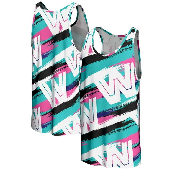 Men's ProSphere White WWE 90s Jazz Cup Tank Top