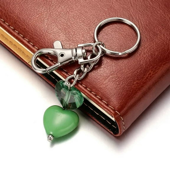 FRCOLOR Silver Metal Key Hooks with Swivel D-rings Heavy Duty Snap Clasp for Lanyards and Pendants 50 Pieces