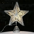 thumbnail image 4 of Vacemry Under $5 Christmas Tree Topper Star, Luminous Iron Pentagram Light, Battery Operated Tree Top, Holiday Season Decor, Festive Tree Crown, Xmas Celebration Ornament, 4 of 6