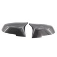 thumbnail image 4 of Rearview Mirror Shells Side Wing Mirror Cover Carbon Fiber Style Pair Replacement For F32 F30 F31 F33 F36, 4 of 6