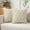 Beige, variant on Wehilion 2pcs Christmas Throw Pillow Covers Set of 2 Decorative Farmhouse Couch Throw Pillows Boho Shells Soft Plush Wool Pillowcases for Bedroom Living Room Sofa