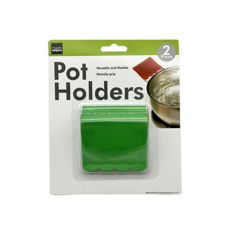 

Kole Imports HB440-12 Silicone Pot Holder 2 Piece - Pack of 12