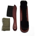 thumbnail image 4 of Billiards Pool Table and Rail Brush Set with Cloth Cue Shaft Slicker, 4 of 6