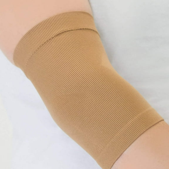 medi Protect Seamless Knit Elbow Support, Beige, X-Small