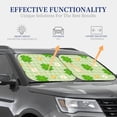thumbnail image 3 of Kdxio St Patrick'S Day11 Print 2-Piece Sun Shade Front Windshield - Foldable Car Front Window Sunshades For Most Sedans Suv Truck, 3 of 6