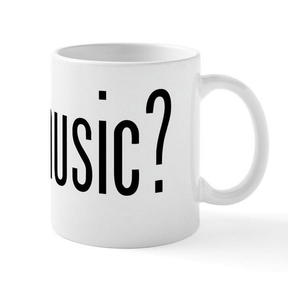 CafePress - Got Music? Mug - 11 oz Ceramic Mug - Novelty Coffee Tea Cup