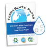 TerraSlate Paper 4 MIL Waterproof Laser Printer/Copy Paper 8.5" x 11", 100 sheets