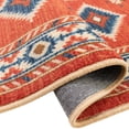 thumbnail image 5 of Custom Size Canvas Back Southwestern Terra Cotta Orange Design Runner Rugs ( 19' x 26"), 5 of 6