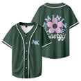 thumbnail image 4 of Alexandra Kay Merch Feminine Energy Baseball Jersey Tee Merch Unisex V-Neck Summer Button Baseball T-Shirt, 4 of 11