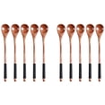 thumbnail image 1 of 10 Pcs Wooden Spoons Cooking Spoons Honey Spoons Rice Spoons Mixing Spoon Wooden Teaspoon for Coffee Tea Jam Bath Salts, 1 of 5