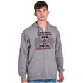 thumbnail image 3 of Breast Cancer My Mom is an Angel Zip Up Hoodie Men's Women's Brisco Brands L, 3 of 6