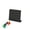 A004- Style D, variant on Acrylic Display Stands, 8X5 Inch Magnetic Sign Holder, Desktop Acrylic Stand, Black L-Shaped Easel Sign Stand, Freestanding Tabletop Magnetic Display Panel for Retail Menu, Price