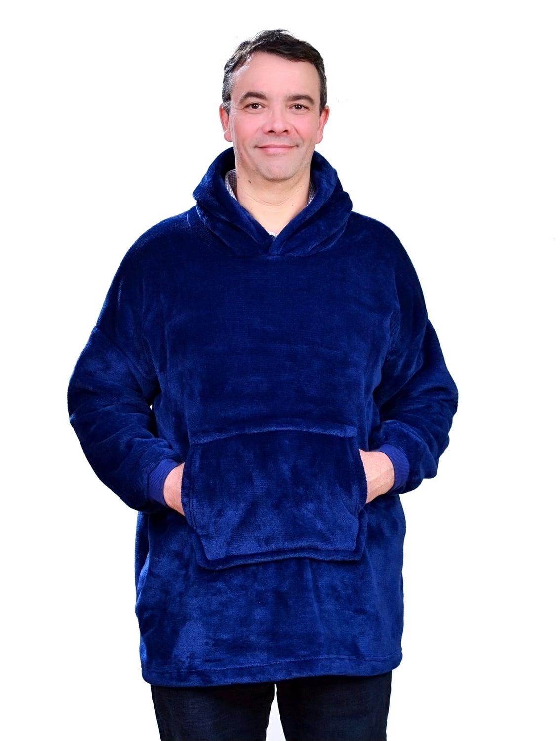 The Comfy Hoodie 2-pack Unlined Fleece Wearable Blanket 