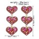 thumbnail image 5 of Pendiente de diamantes de imitación con forma de corazón multicapa popular de Bohemia para mujeres y niñas, pendiente colgante de aleación, accesorios de joyería para fiestas en la playa, color 2, 5 of 5