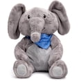 thumbnail image 6 of Lilly’s Love 5lb Weighted Stuffed Animal for Anxiety Relief, Ernie The Elephant, Sensory Plush for Kids & Adults, 6 of 8