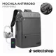 thumbnail image 3 of Mochila Antirrobo Impermeable Escolar Con Contraseña Y Usb Color Gris Diseño De La Tela Ea2c, 3 of 8