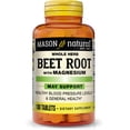thumbnail image 2 of (30 pack) Mason Natural Whole Herb Beet Root with Magnesium Supplement, Supports Healthy Blood Pressure Levels, & General Health, 100 Tablets, 2 of 5