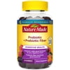 Nature Made Probiotic + Prebiotic Fiber Gummies for Gut Health Support, 66 Count