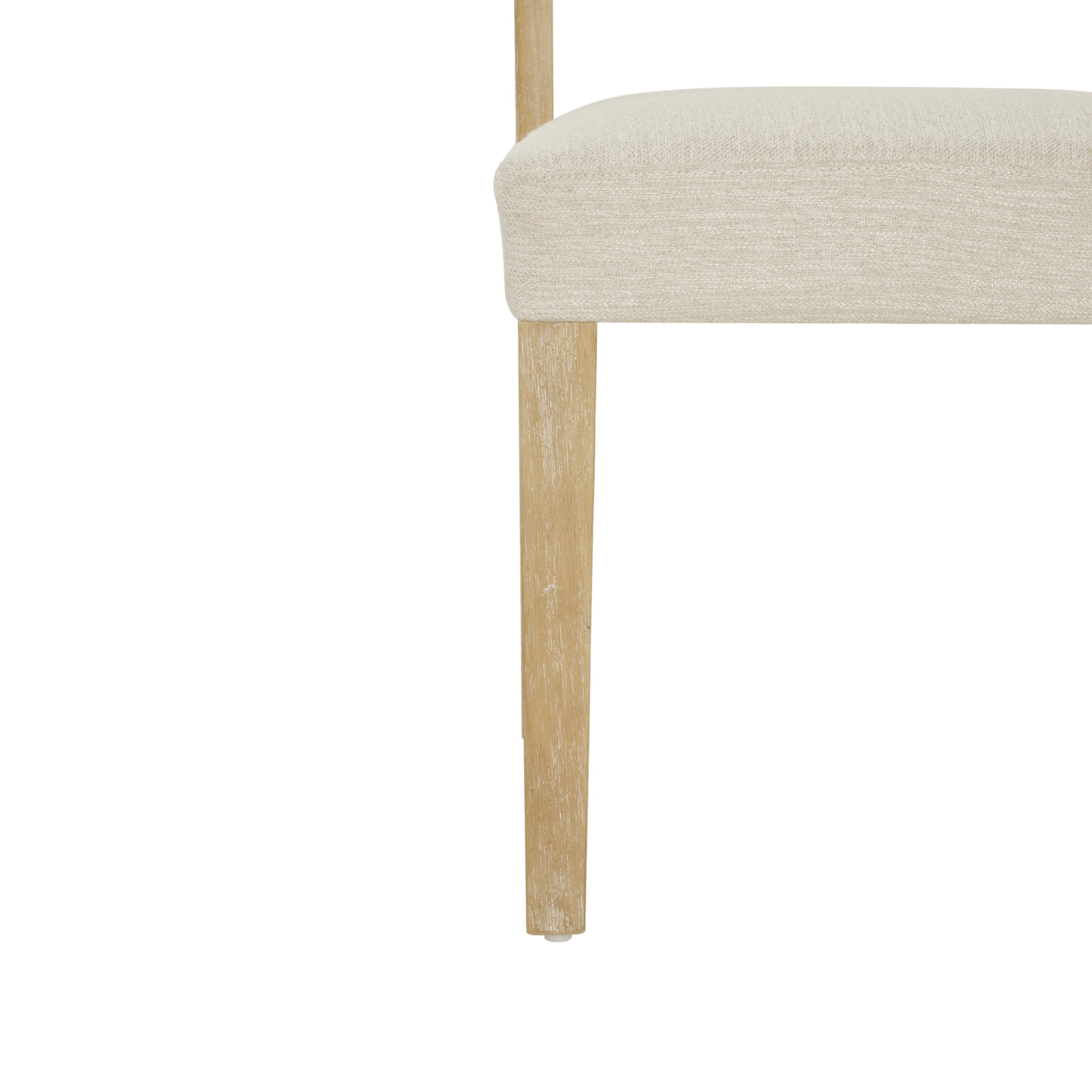 Christopher Knight Home Hand-Woven Rattan Back Dining Chairs with Beige Seat, Natural Finish, Set of 2