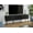 Black#0, variant on TV Stands With Storage Tv Stand, 72 Inch, Media Entertainment Center, Storage Cabinet, Console, Storage Shelves, Bedroom, Living Room, Black Laminate, Contemporary, Modern,Entertainment Centers