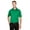 Kelly Green, variant on Devon & Jones DG21 Men's CrownLux Performance Range Flex Polo-Black-2XL