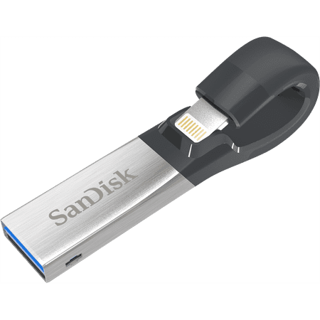 SanDisk 32GB iXpand USB 3.0 Lightning Flash Drive for your iPhone and (Best Flash Drive For Iphone)