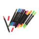 thumbnail image 1 of Rotuladores de pintura acrílica de doble punta, profesionales y coloridos, para artistas que pintan. 12 colores negro, 1 of 9
