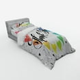 thumbnail image 2 of Ambesonne Romantic Bedding Set 3 Pcs, Thank You Words Color, Twin XL, Multicolor, 2 of 2