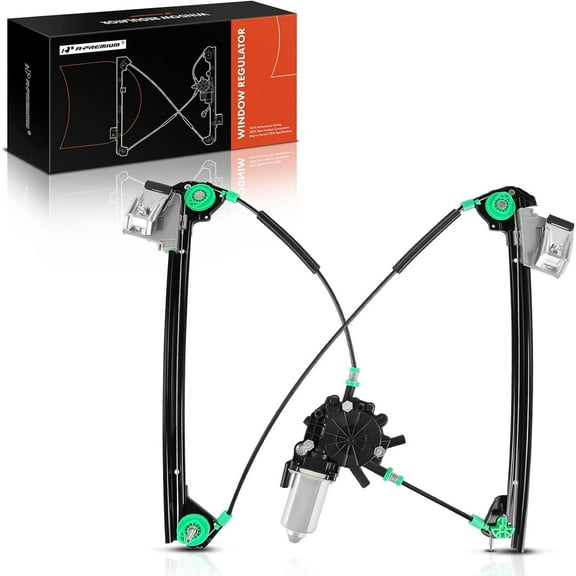 A-Premium Power Window Regulator with Motor Replacement for Chevrolet Corvette 1997-2004 Front Right Passenger Side 10344132