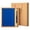 Dark Blue, variant on A5 Hardcover Notebook with Pen Set, Thickened Daily Journal & Metal Pen in Gift Box, 100 Sheets, Strap Bound Notebook with Pen Combo for Business, Office, Home & Special Occasions, Red