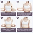 thumbnail image 5 of Amaopus Back Brace Posture Corrector for Women and Men, Back Straightener Posture Corrector, Adjustable Full Back Support, Back Stretcher for Lower Back Support (Beige, S/M), 5 of 8