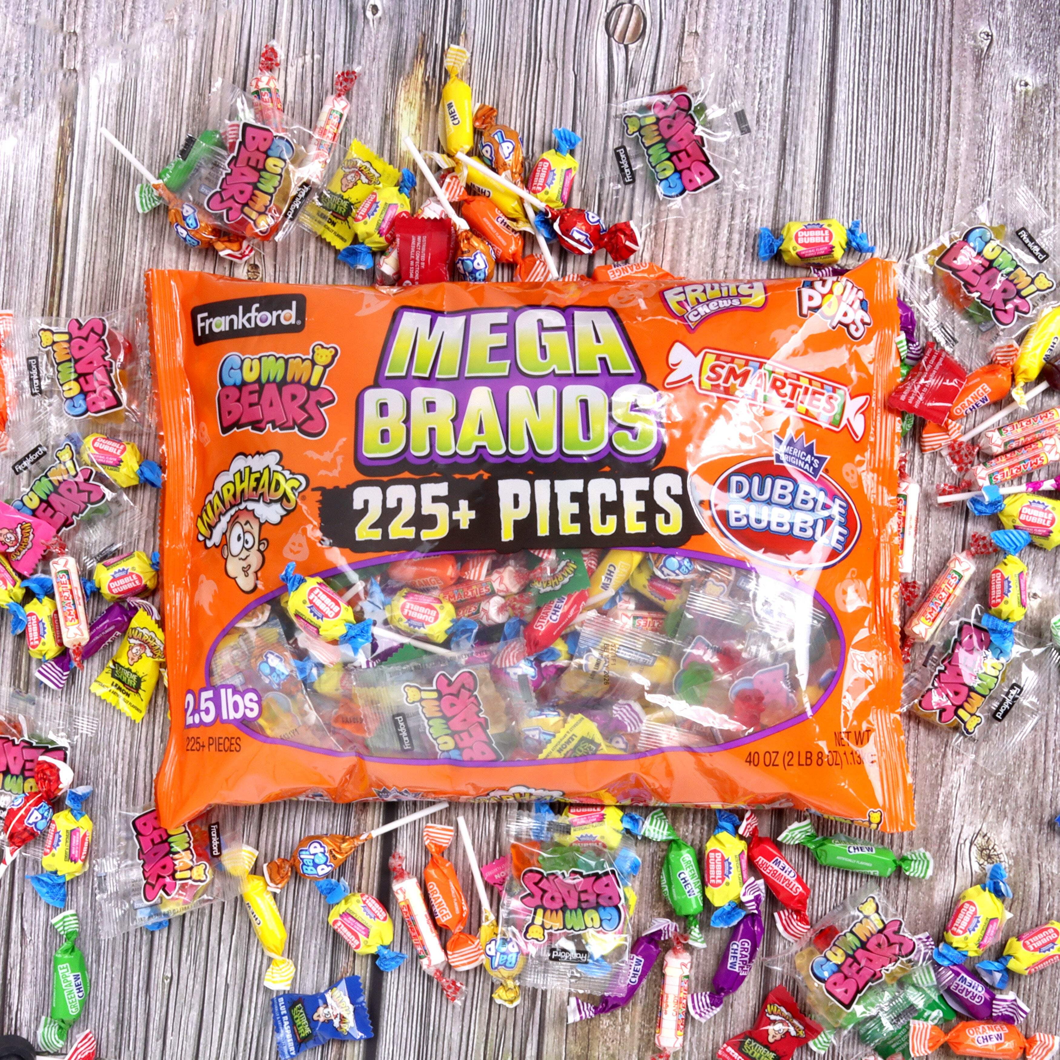 Frankford Mega Brands Halloween Mix, Assorted Flavor Variety Candy
