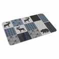 thumbnail image 2 of Vintage Plaid Door Mat&nbsp;Indoor Outdoor Entrance,Non Slip Small Rug for Kitchen Bathroom Entryway Rug,Farmhouse Bear Deer Trees Forest Checked Washable Doormat Floor Mat for Office Home 16x24 Inch, 2 of 8