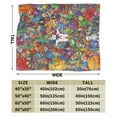 thumbnail image 4 of Ultra-Soft Micro Fleece Blanket Transformers Super Soft Plush Blanket For Winter Bedding Bed Couch Sofa For All Seasons 80"X60", 4 of 7