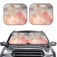 thumbnail image 2 of Sikiie Abstract Marble Texture Print Foldable Car Windshield Sun Visor, Car Window Sunshade Suitable for Sedan, SUV and Truck Car Accessories-Large, 2 of 6