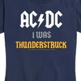 thumbnail image 3 of ACDC - I Was Thunderstruck - Women's Short Sleeve Graphic T-Shirt, 3 of 5