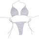 thumbnail image 2 of Bikini de mujer sexy Vendaje Traje de baño de verano Fiestas en la piscina Ropa de playa (blanco L) Ndcxsfigh Para Estrenar, 2 of 8