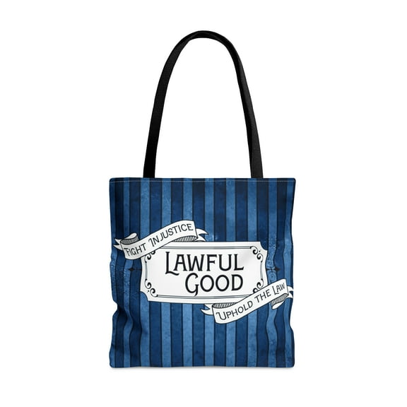 Lawful Good - Colorful Role Playing Alignment Tote Bag