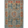 thumbnail image 2 of Mark&Day Area Rugs, 5x7 Pesaro Traditional Bright Blue Area Rug, Blue Orange Red Carpet for Living Room, Bedroom or Kitchen (5' x 7'6"), 2 of 7