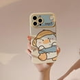 thumbnail image 4 of Cute Cartoon Duck Wear Yellow Hat Large Window Camera Lens Protector Phone Case Compatible with iPhone Case (Yellow,iPhone 13 Pro Max), 4 of 6