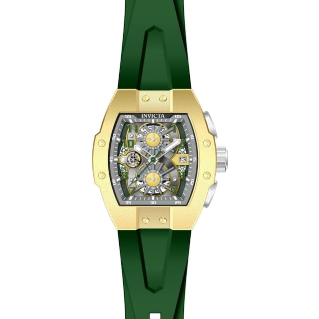 Reloj Invicta Racing de 47 mm en acero inoxidable, cuarzo, manecillas luminiscentes