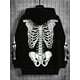 thumbnail image 2 of Sudadera con capucha para hombre, estampado 3D, sudadera con gráfico de esqueleto, cordón, ropa deportiva, camisetas de manga larga, jersey de calle, ropa para hombre, 2 of 4