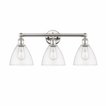 Innovations Lighting - Bristol Glass - 3 Light Bath Vanity In Industrial