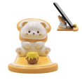 thumbnail image 1 of Soporte para teléfono Amamcy Cute Bear, adorno de escritorio de resina, 1 of 9